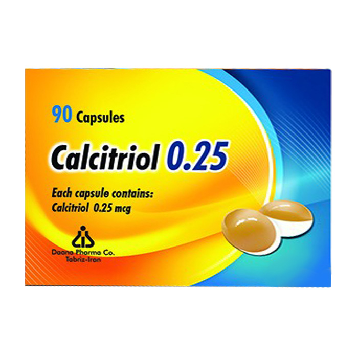 کپسول نرم کلسیتریول 0.25 میکروگرم