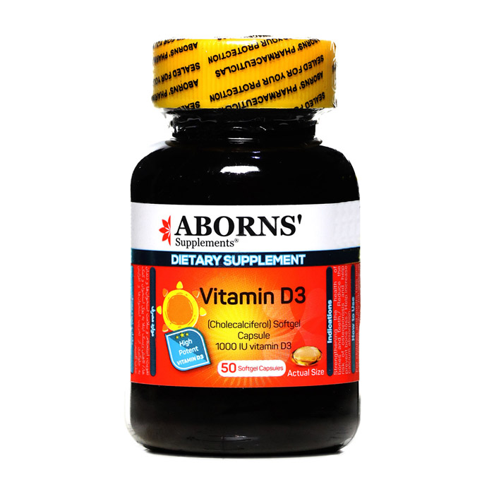 مکمل|کپسول نرم ویتامین د3 1000 واحد