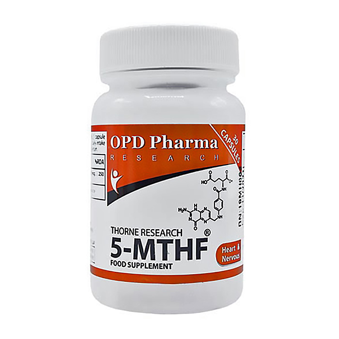  کپسول متیل تتراهیدروفولات 5 ام تی اچ اف  